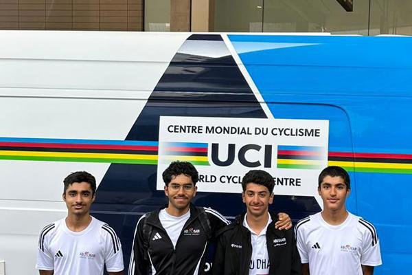 Abu Dhabi Cycling Club sends four cyclists to participate in UCI internship programme in Switzerland