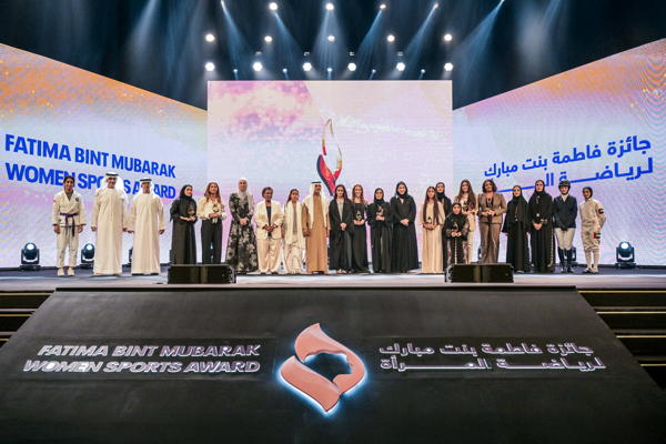 With sincere thanks to the participating sponsors and in particular, the gold partner Abu Dhabi National Oil Company (ADNOC), In the presence of Nahyan bin Mubarak, Fatima Bint Mubarak Women Sports Awards honours the winners of its eighth edition